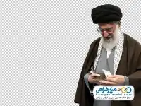 تصویر با کیفیت آیت اله خامنه ای با شناسنامه و کارت ملی