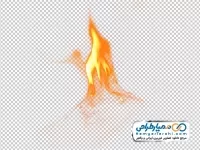 تصویر png شعله آتش