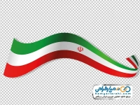 تصویر برش خورده پرچم ایران