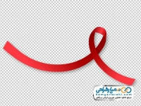 تصویر با کیفیت ربان با لوگو ایدز