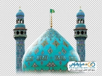 عکس گنبد و گلدسته مسجد جمکران