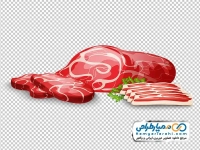 تصویر وکتوری گوشت