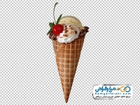 عکس png بستنی قیفی