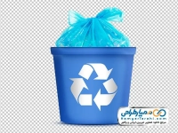 تصویر با کیفیت سطل زباله