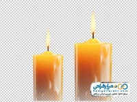 عکس با کیفیت شمع با فرمت png