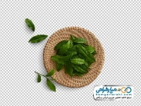 تصویر دوربری برگ چای