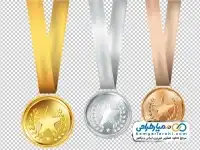 تصویر png مدال قهرمانی