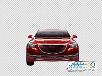 تصویر png ماشین قرمز از نمای روبرو