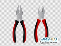 تصویر وکتوری سیم چین و انبردست