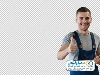 تصویر دوربری تعمیرکار ماشین