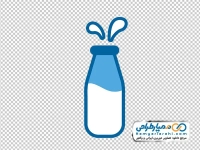 نقاشی شیشه شیر