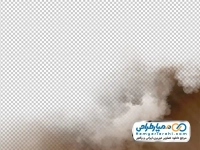 تصویر دود آتش