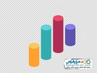 عکس با کیفیت نمودار استوانه ای