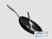 تصویر با کیفیت ماهیتابه با کفگیر