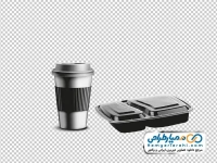 عکس png ظروف فومی یکبار مصرف