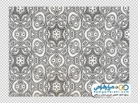 تصویر پترن زمینه با نقوش سنتی