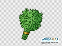 تصویر وکتوری دسته سبزی