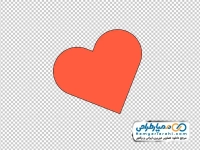 نقاشی قلب قرمز