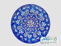 تصویر با کیفیت بشقاب میناکاری