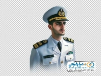 تصویر وکتوری افسر نیروی دریایی