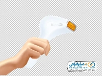 عکس وکتوری هندپیس دستگاه لیزر در دست
