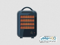 تصویر وکتوری بخاری برقی کوچک
