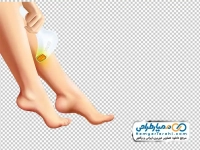 عکس وکتوری لیزر موهای پا
