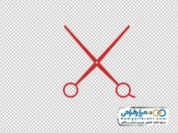 نقاشی قیچی آرایشگری