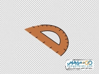 تصویر وکتوری خط کش نقاله