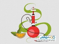 عکس وکتوری قلیان و برش لیمو