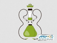 دانلود عکس وکتوری قلیان