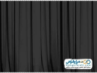 تصویر با کیفیت پرده نمایش مشکی