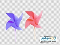 تصویر با کیفیت فرفره کاغذی