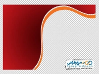 شیپ با کیفیت قرمز و نارنجی برای طراحی