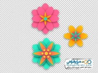 تصویر png کاردستی گل