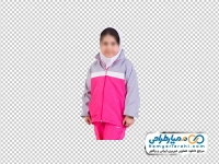 تصویر png دختر مدرسه ای با لباس ورزشی