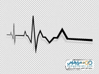 دانلود تصویر وکتوری ضربان قلب