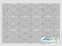 تصویر png پترن زمینه با نقوش سنتی