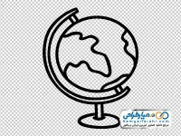آیکون کره زمین رومیزی
