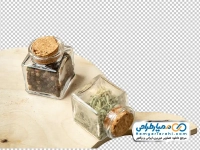 تصویر با کیفیت گیاه دارویی داخل شیشه
