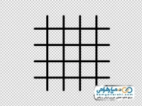 تصویر بدون پس زمینه صفحه چهارخانه