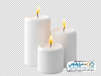 فایل png شمع روشن