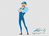 عکس کارتونی مرد تعمیرکار