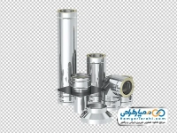 تصویر با کیفیت لوله و اتصالات استیل