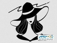 عکس وکتوری زن با کلاه