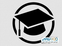 تصویر وکتوری کلاه فارغ التحصیلی با فرمت png