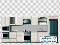 تصویر png کابینت آشپزخانه