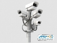 عکس png دوربین مداربسته با پایه