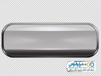 تصویر وکتوری کادر عنوان با رنگ نقره ای