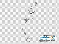 آیکون مداد و فرمول
